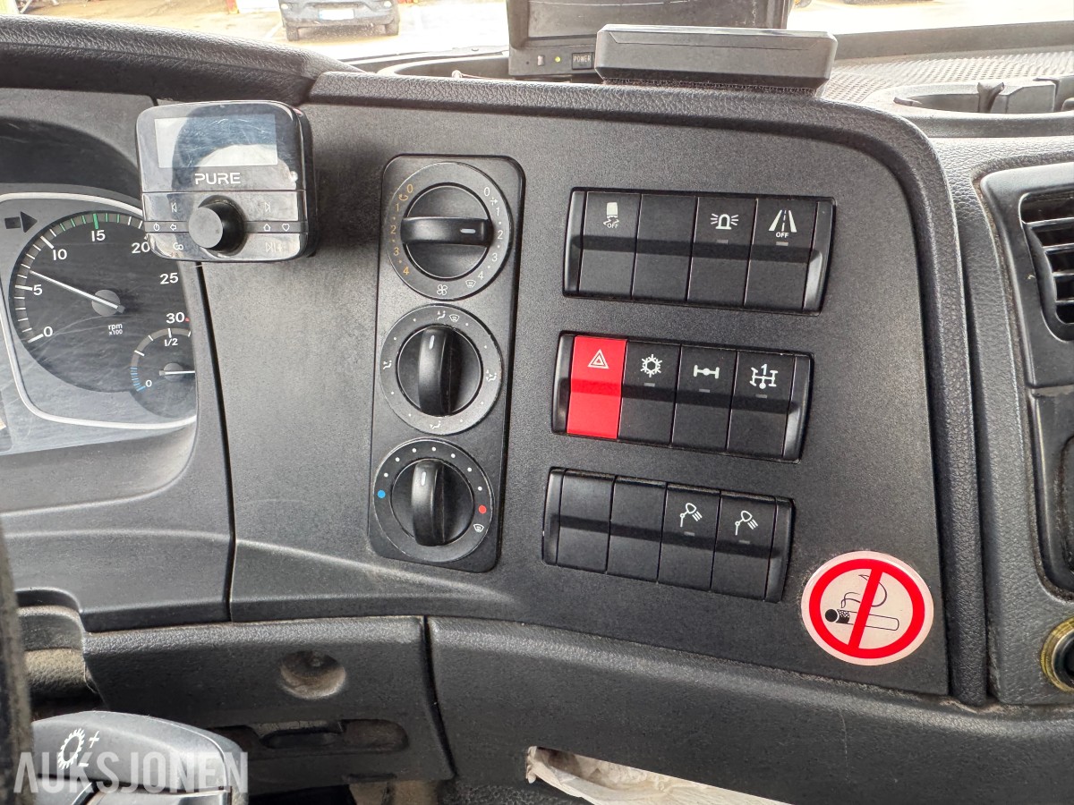 2016 Mercedes-Benz Atego 4X2 TIPPBIL 3-VEIS MEILLER