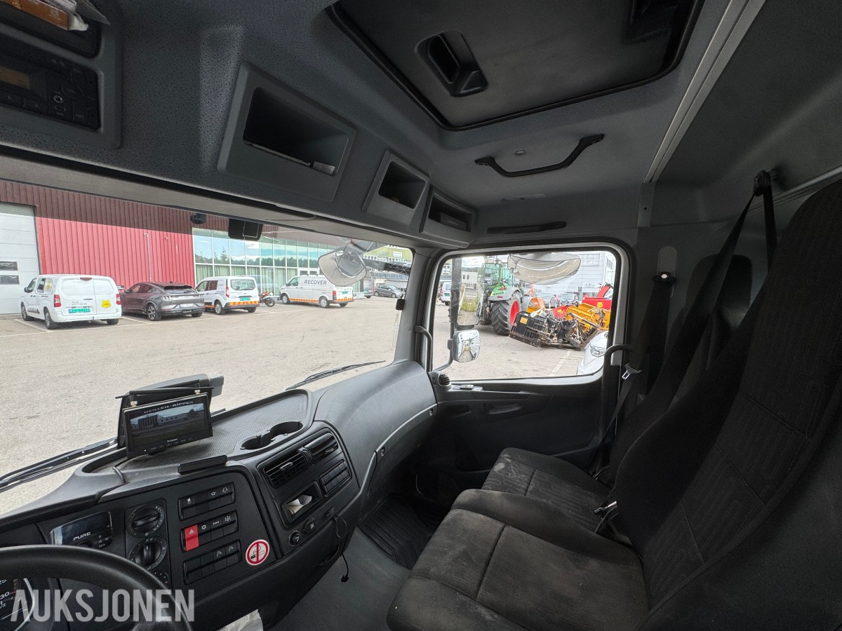 2016 Mercedes-Benz Atego 4X2 TIPPBIL 3-VEIS MEILLER