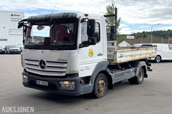 2016 Mercedes-Benz Atego 4X2 TIPPBIL 3-VEIS MEILLER