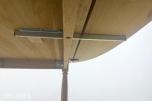 Spisebord med klaffer og 2 stoler