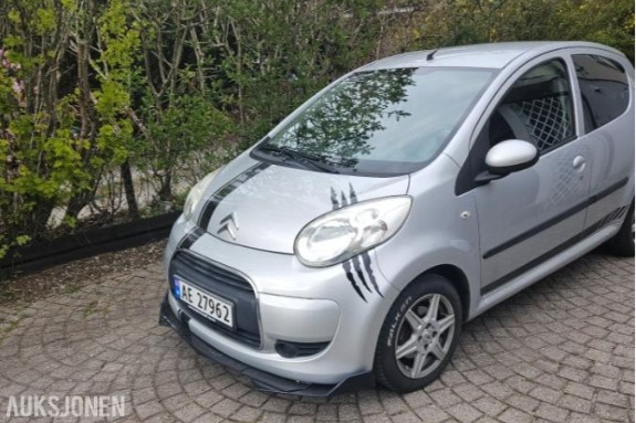 2010 Citroen C1 1.0 68hk eu ok 12.2027 manuell   168000km