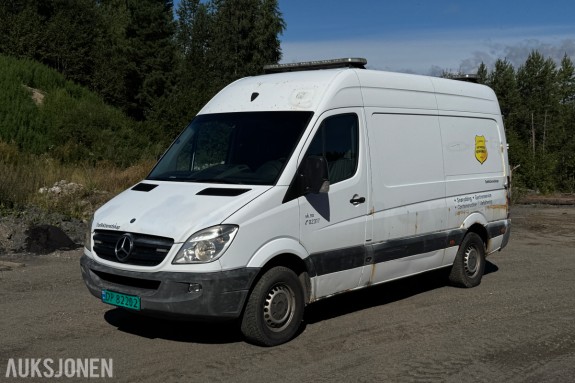 2012 Mercedes-Benz SPRINTER 2.1-163 D AUTOMAT RYGGEKAMERA