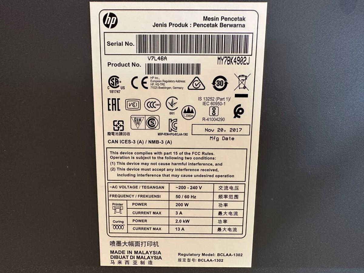 2017 HP Latex 315 storformatprinter - V7L46A 54 tommer