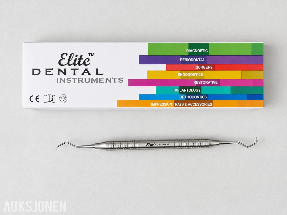 23 stk Elite Dental Gracey 3/4 curetter ED-025-281