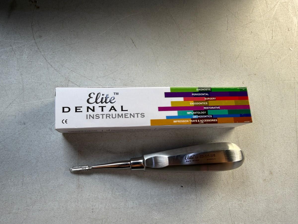 9 stk Medixdent Elite Bein rothever 3 mm - ED-075-076
