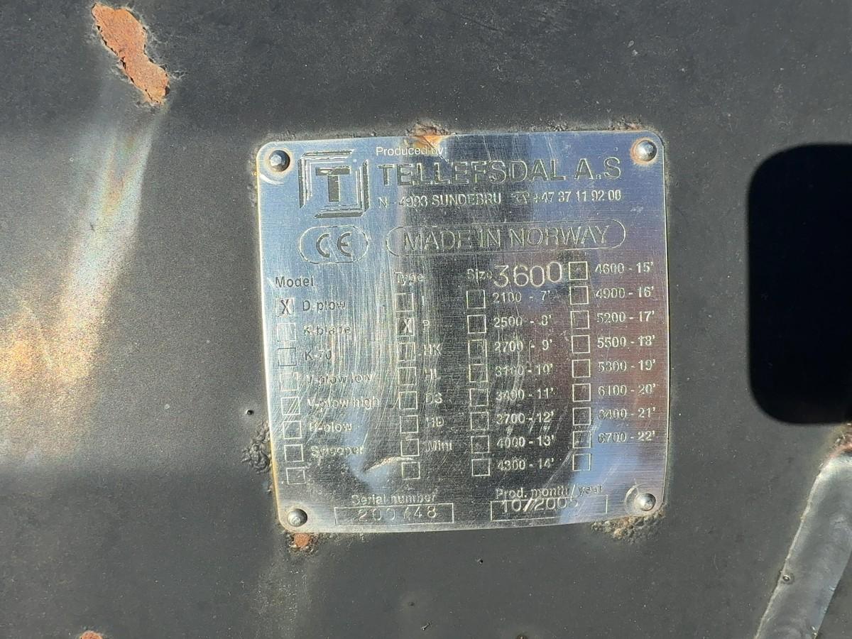 2008 Tellefsdal P3600D plog – reparasjonsobjekt