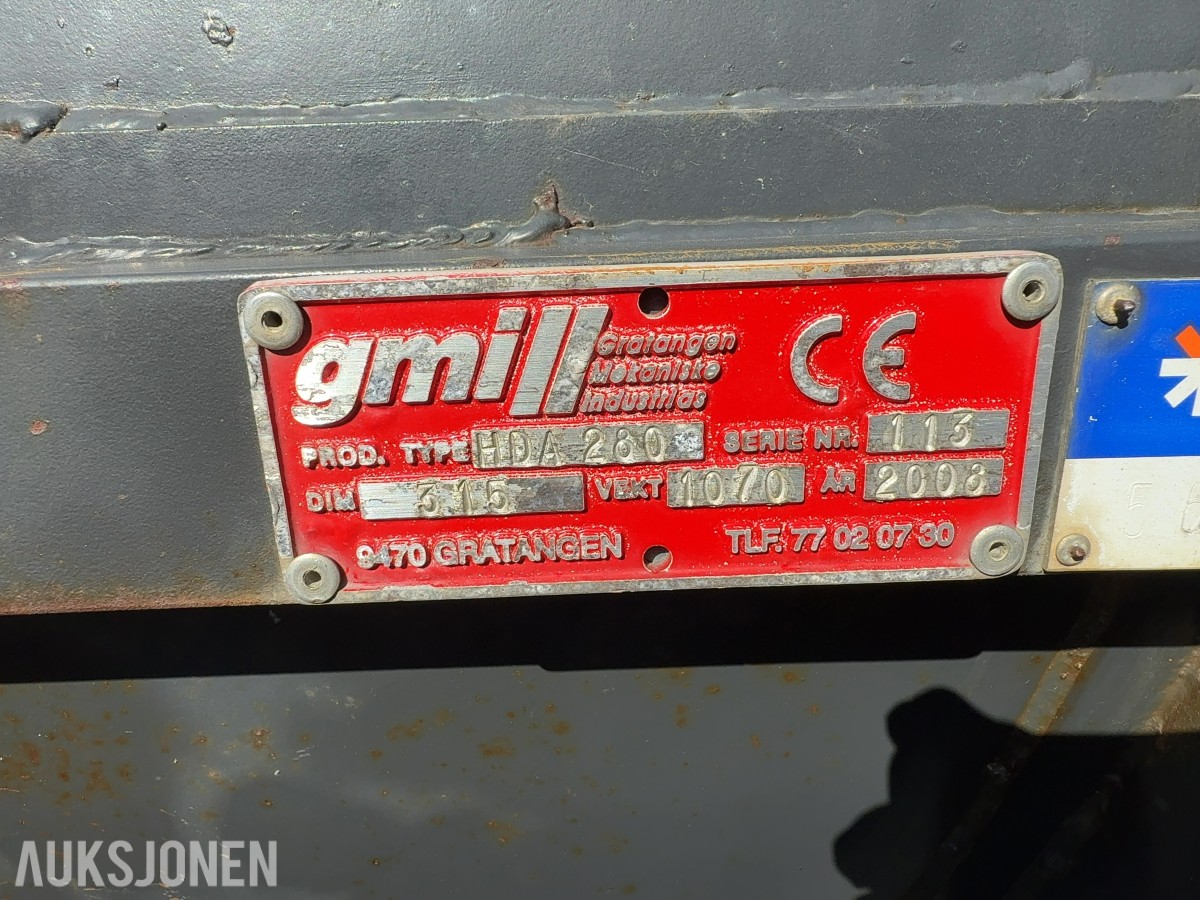 2008 GMI HDA 2800 plog