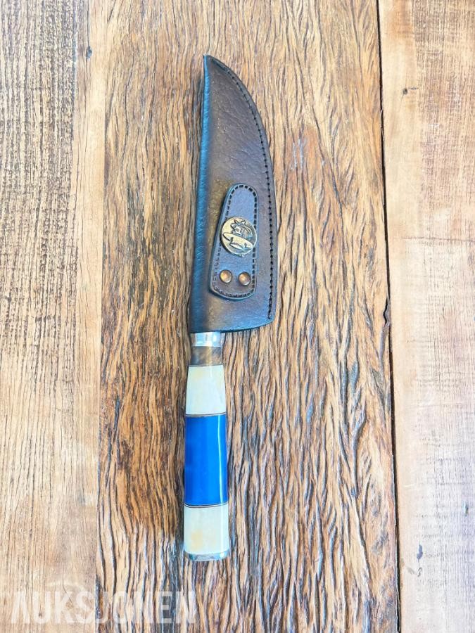 Maragato håndlaget kniv – Brasil – med lærslire