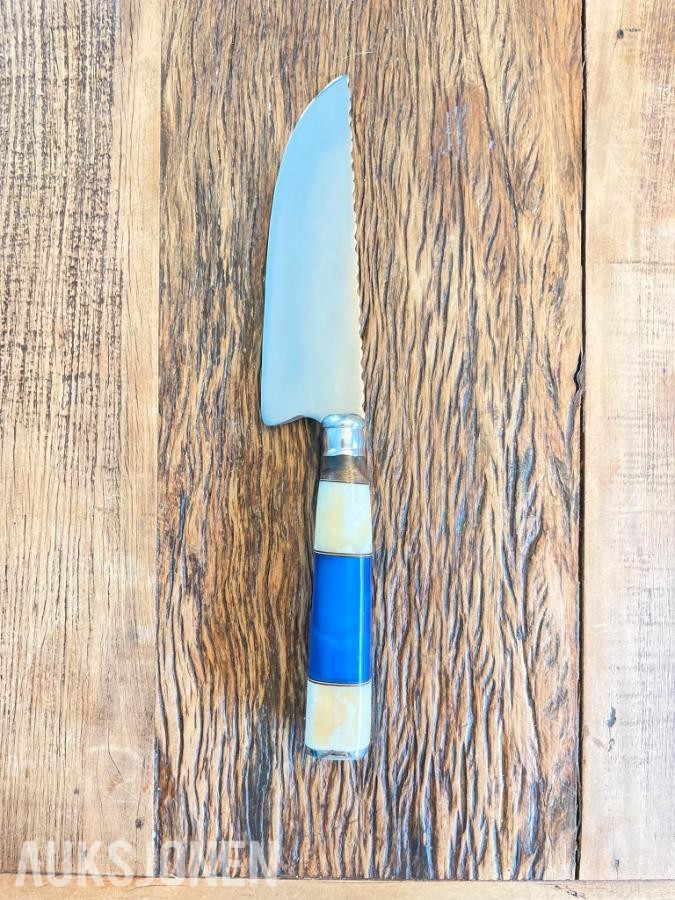 Maragato håndlaget kniv – Brasil – med lærslire