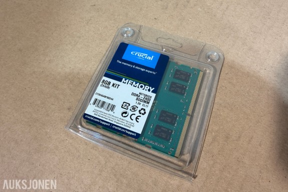 Crucial 8GB DDR4-2400 SO-DIMM 2x4GB – CT2K4G4SFS824A