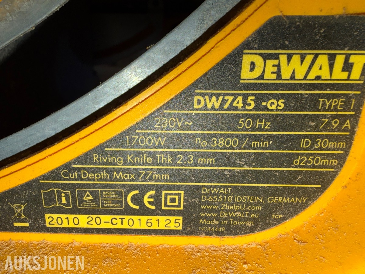 Dewalt sager