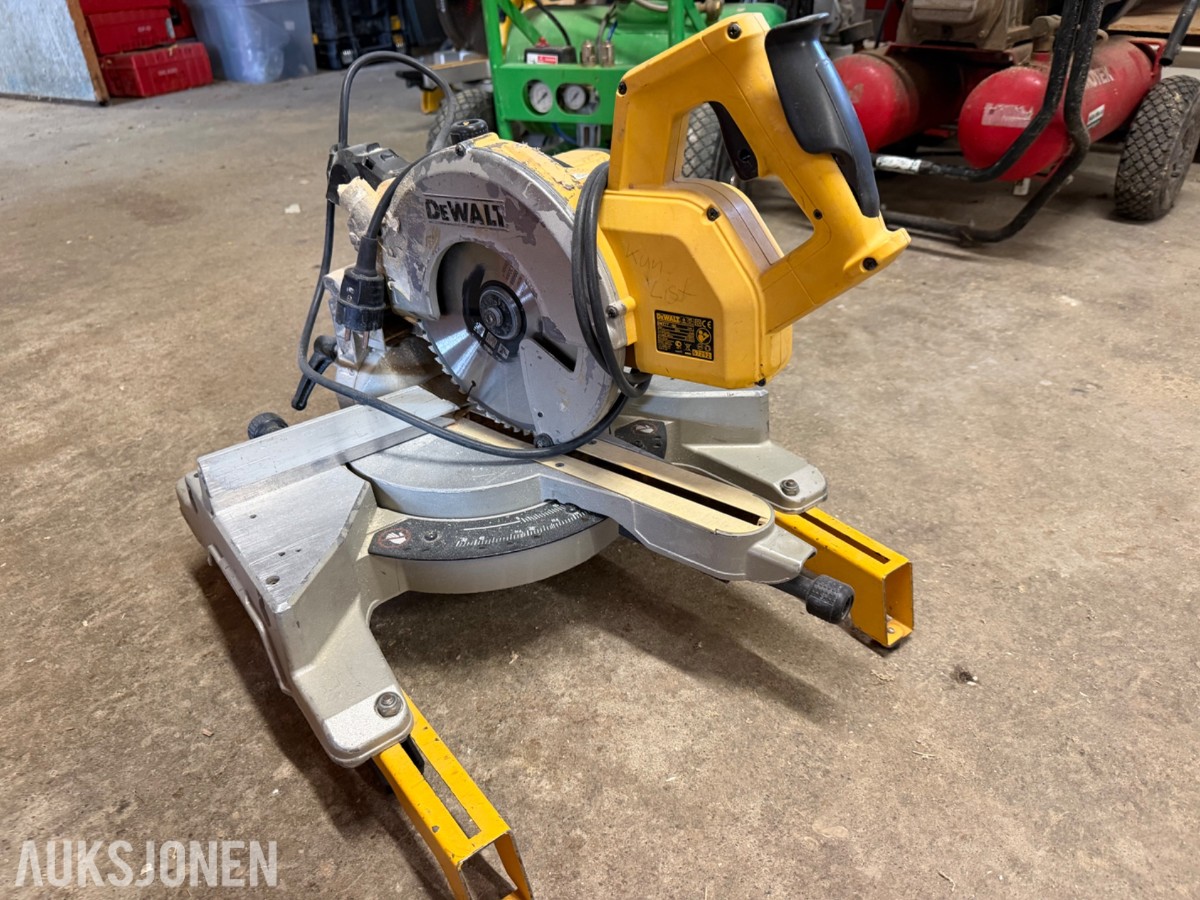 Dewalt sager: DW 777 qs og DW 743