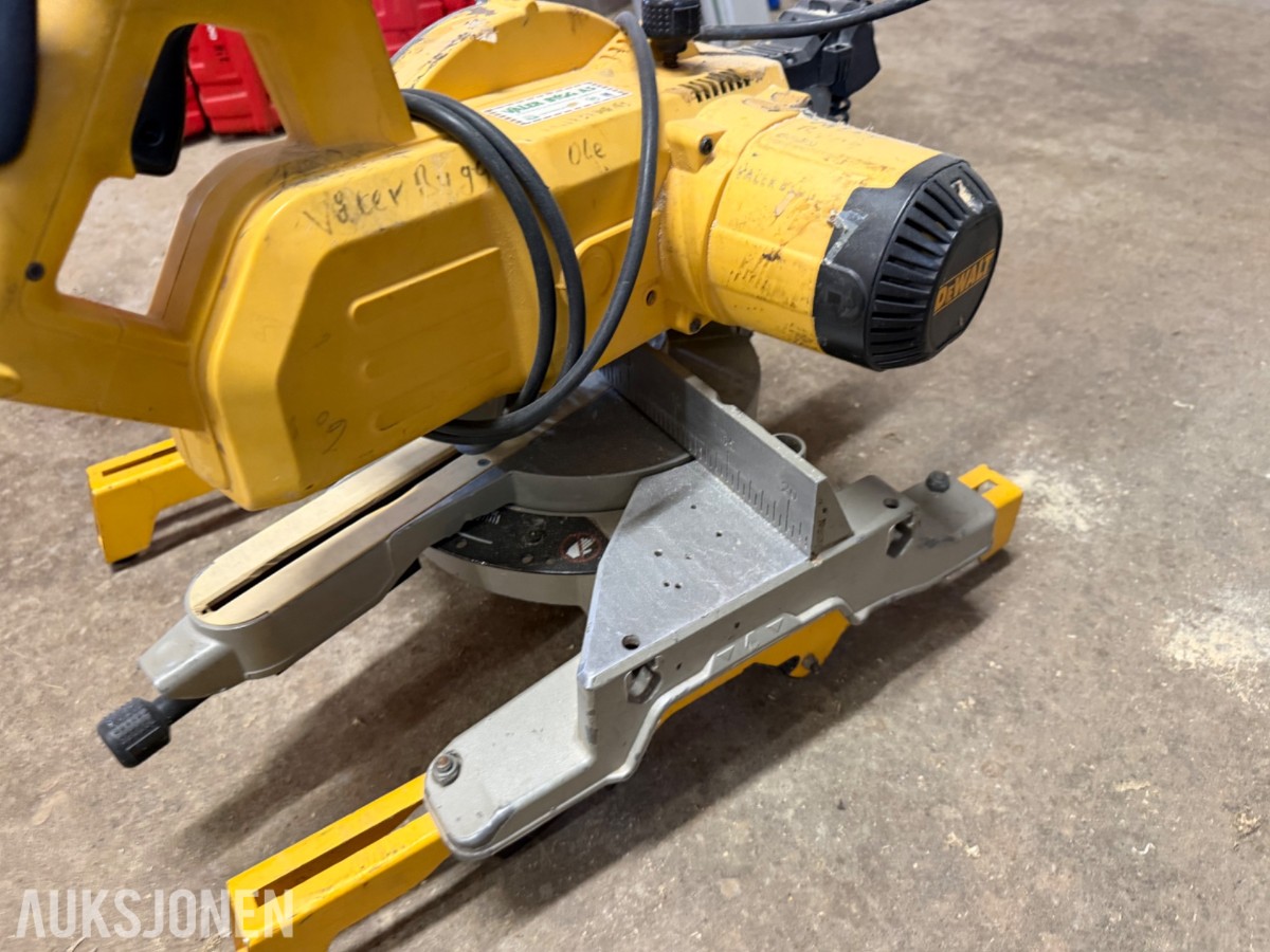 Dewalt sager: DW 777 qs og DW 743
