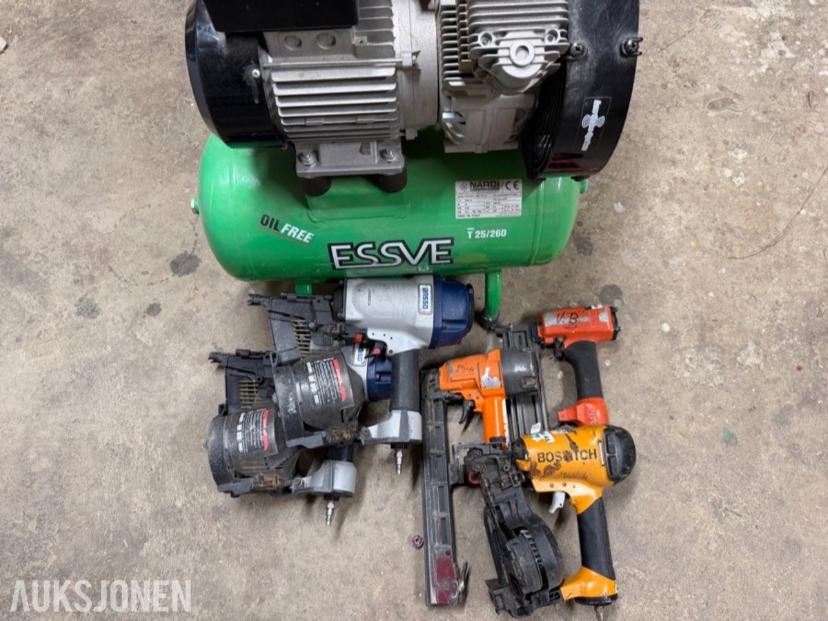 Esseve kompressor, Basso spikerpistoler m/m ++