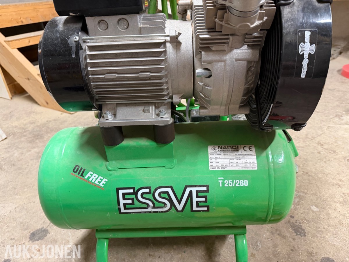 Esseve kompressor, Basso spikerpistoler m/m ++