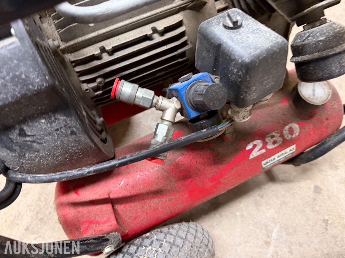 Motek kompressor m/ Bostich spikerpistoler
