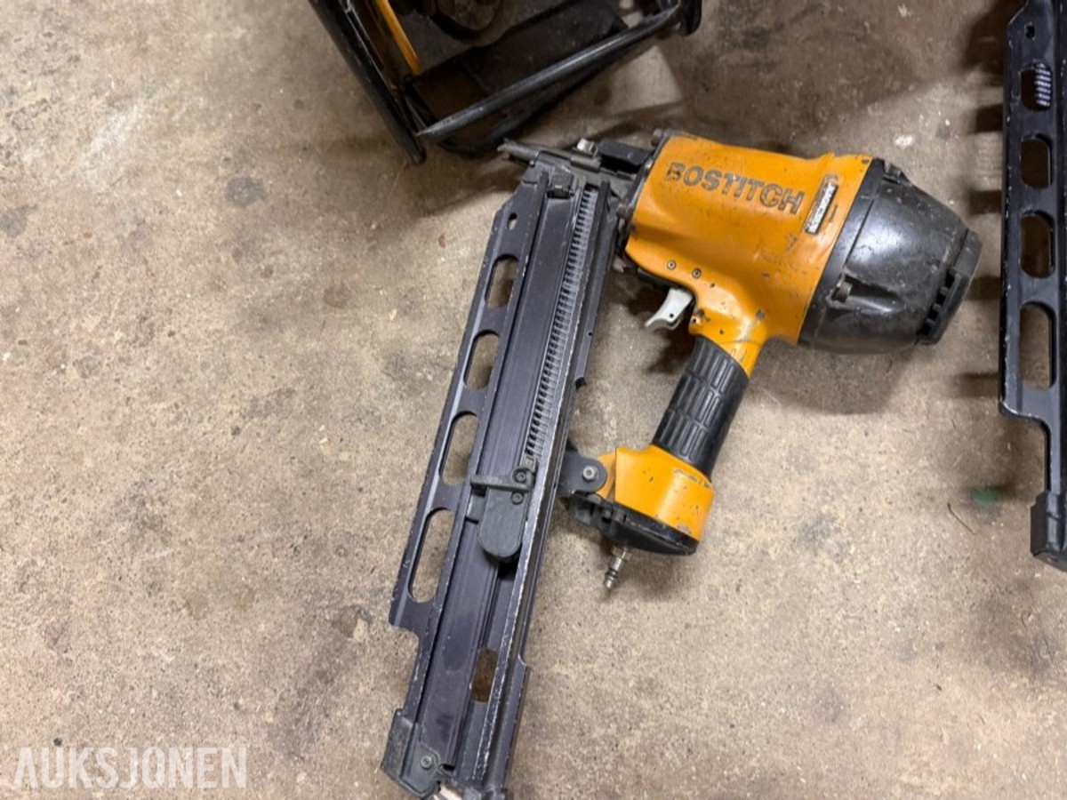 Motek kompressor m/ Bostich spikerpistoler