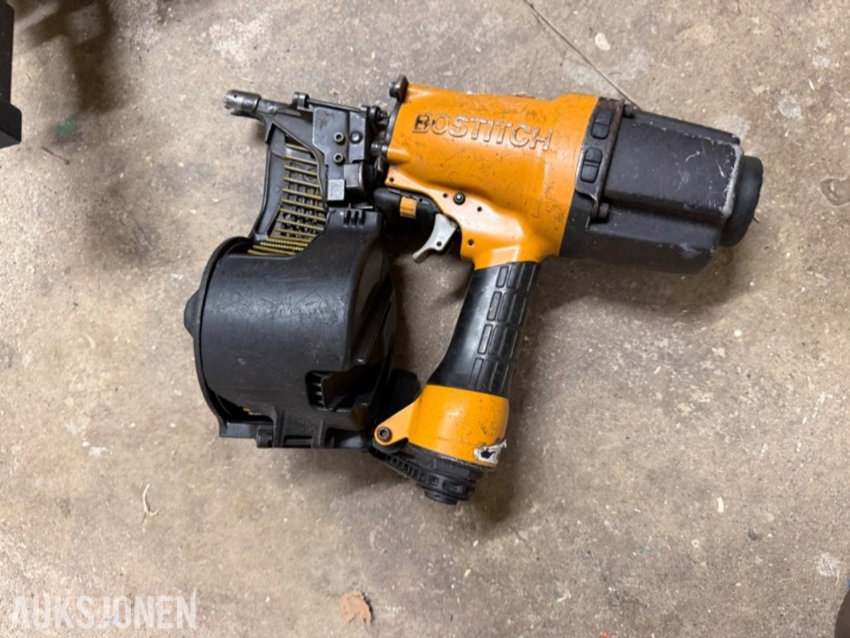 Motek kompressor m/ Bostich spikerpistoler