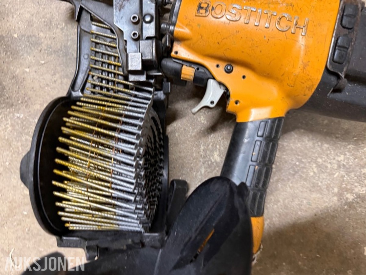 Motek kompressor m/ Bostich spikerpistoler