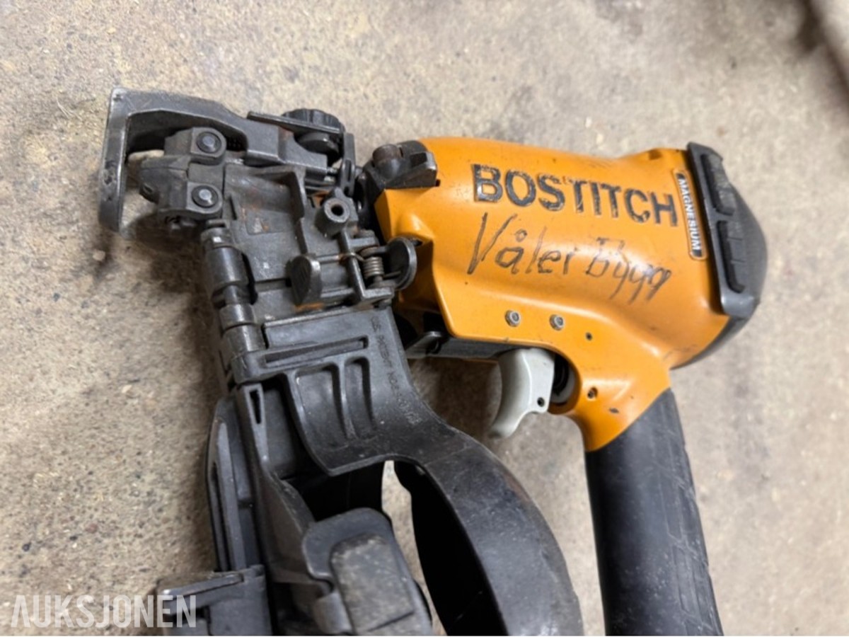 Motek kompressor m/ Bostich spikerpistoler