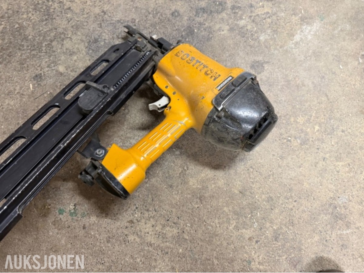 Motek kompressor m/ Bostich spikerpistoler