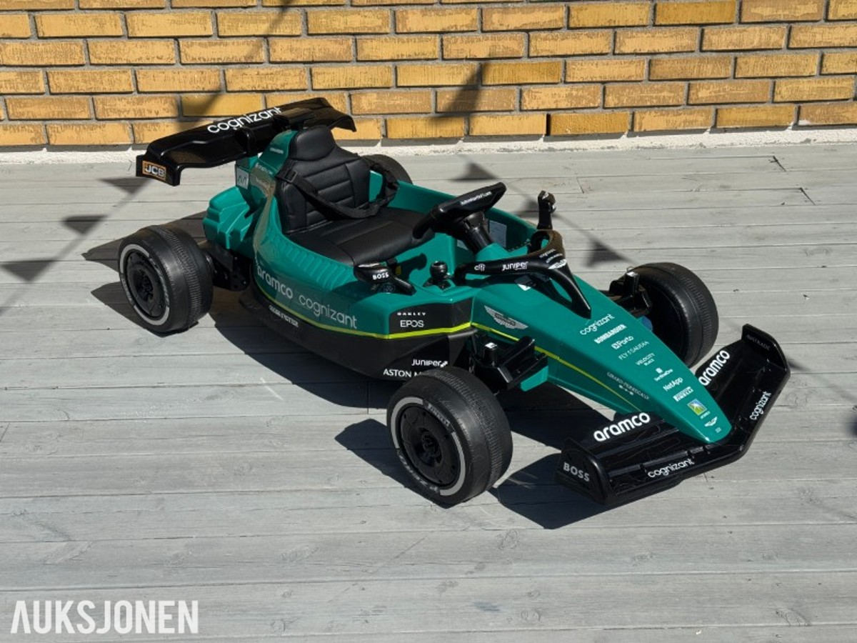 2024 F1 Aston Martin Elbil for barn Firehjulsdrift