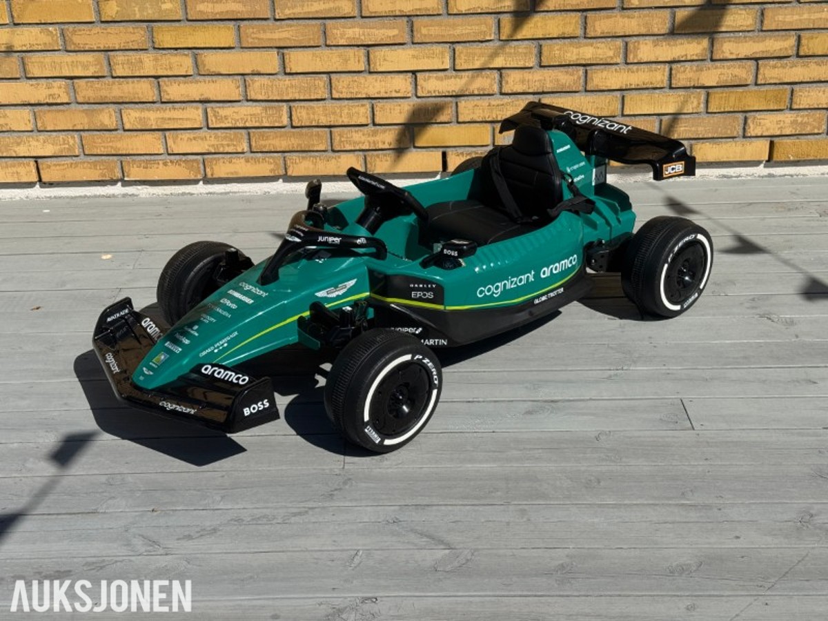 2024 F1 Aston Martin Elbil for barn Firehjulsdrift