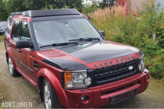 2008 Land Rover Discovery 3TD V6 2.7 190HK 4WD REP OBJEKT AUTOMAT HENGERFESTE SOLTAK NAVIGASJON EU OK 09.2027