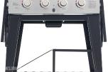 Gassdrevet stekebord 16 kW 4 rustfrie brennere - Lockhart