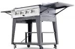 Gassdrevet stekebord 16 kW 4 rustfrie brennere - Lockhart