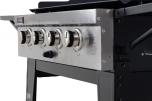 Gassdrevet stekebord 16 kW 4 rustfrie brennere - Lockhart