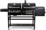Kombinert kull- og gassgrill med røyker Cleceland