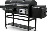 Kombinert kull- og gassgrill med røyker Cleceland
