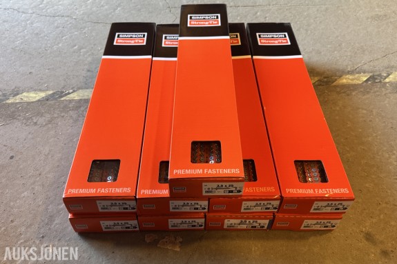 9 kartonger - Simpson Strong-Tie GS 3,5 x 25 mm gipsskrue - pakke med 9 esker