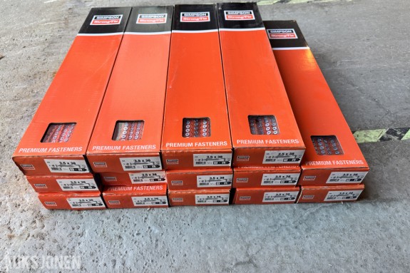 14 kartonger Simpson Strong-Tie GS 3,5 x 38 mm - Drywall to Steel Screw - pakke med 14 esker