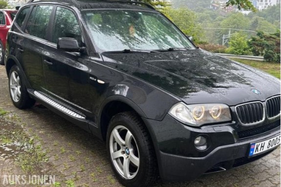 2008 BMW X3 2.0D 177hk xdrive automat panoramatak skinninteriør s+v dekk eu ok 11.2027