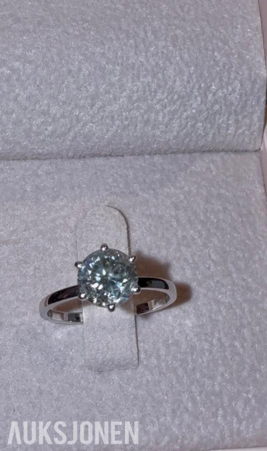 2026 Diamant ring med en 1,71 karat Naturlig diamant