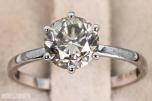 2026 Diamant ring med en 1,71 karat  Naturlig diamant