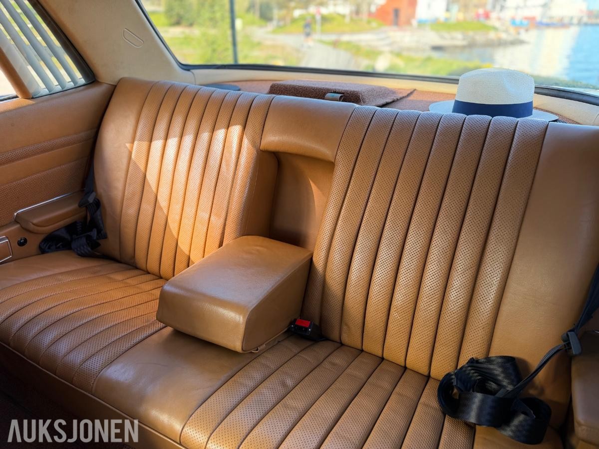 1973 Mercedes-Benz 450 SLC 4.5 V8 224hk AUTOMAT SKINNINTERIØR 135000km