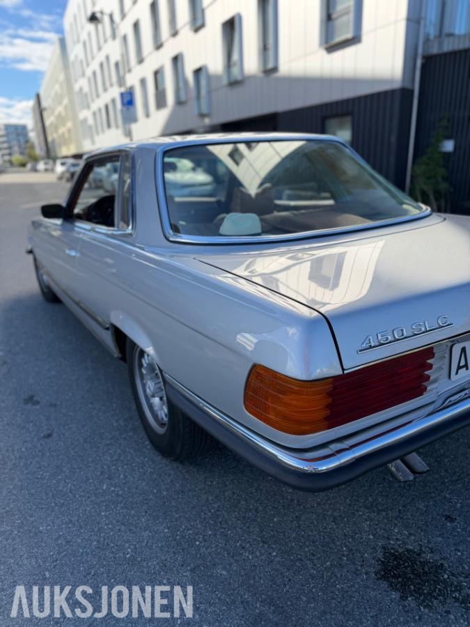 1973 Mercedes-Benz 450 SLC 4.5 V8 224hk AUTOMAT SKINNINTERIØR 135000km