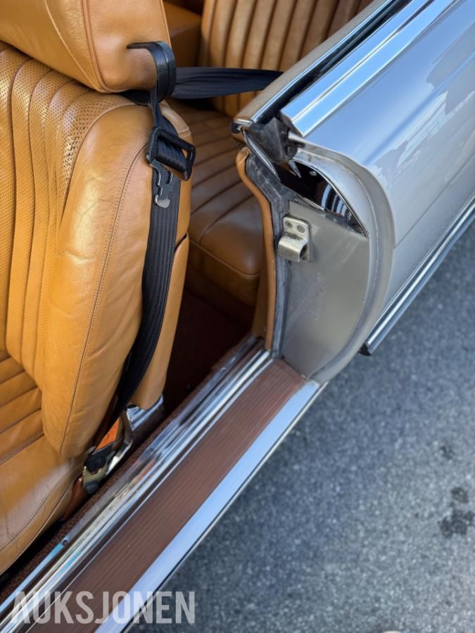 1973 Mercedes-Benz 450 SLC 4.5 V8 224hk AUTOMAT SKINNINTERIØR 135000km