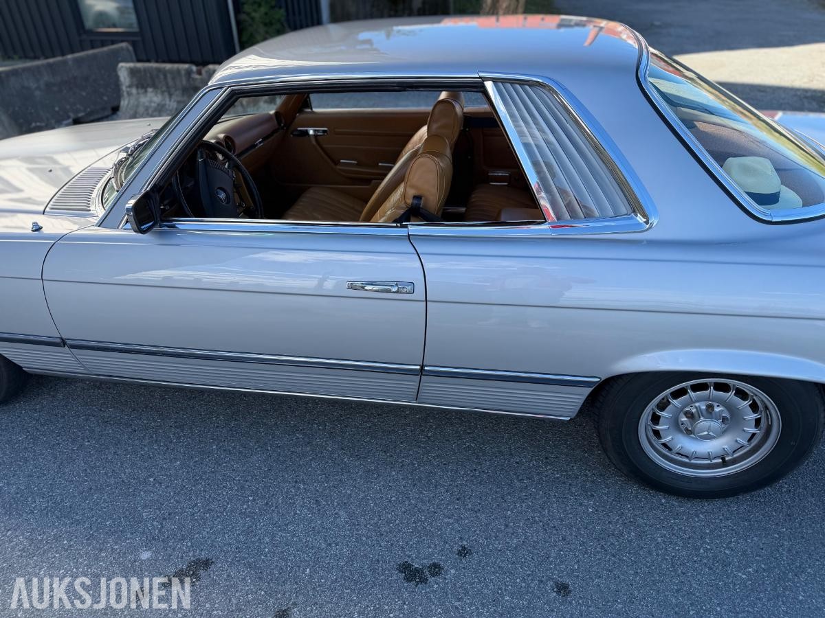 1973 Mercedes-Benz 450 SLC 4.5 V8 224hk AUTOMAT SKINNINTERIØR 135000km