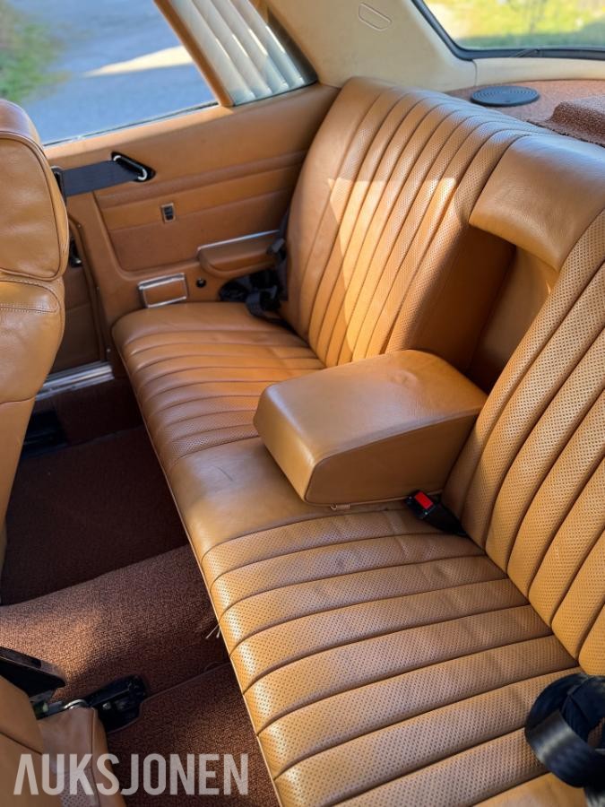 1973 Mercedes-Benz 450 SLC 4.5 V8 224hk AUTOMAT SKINNINTERIØR 135000km