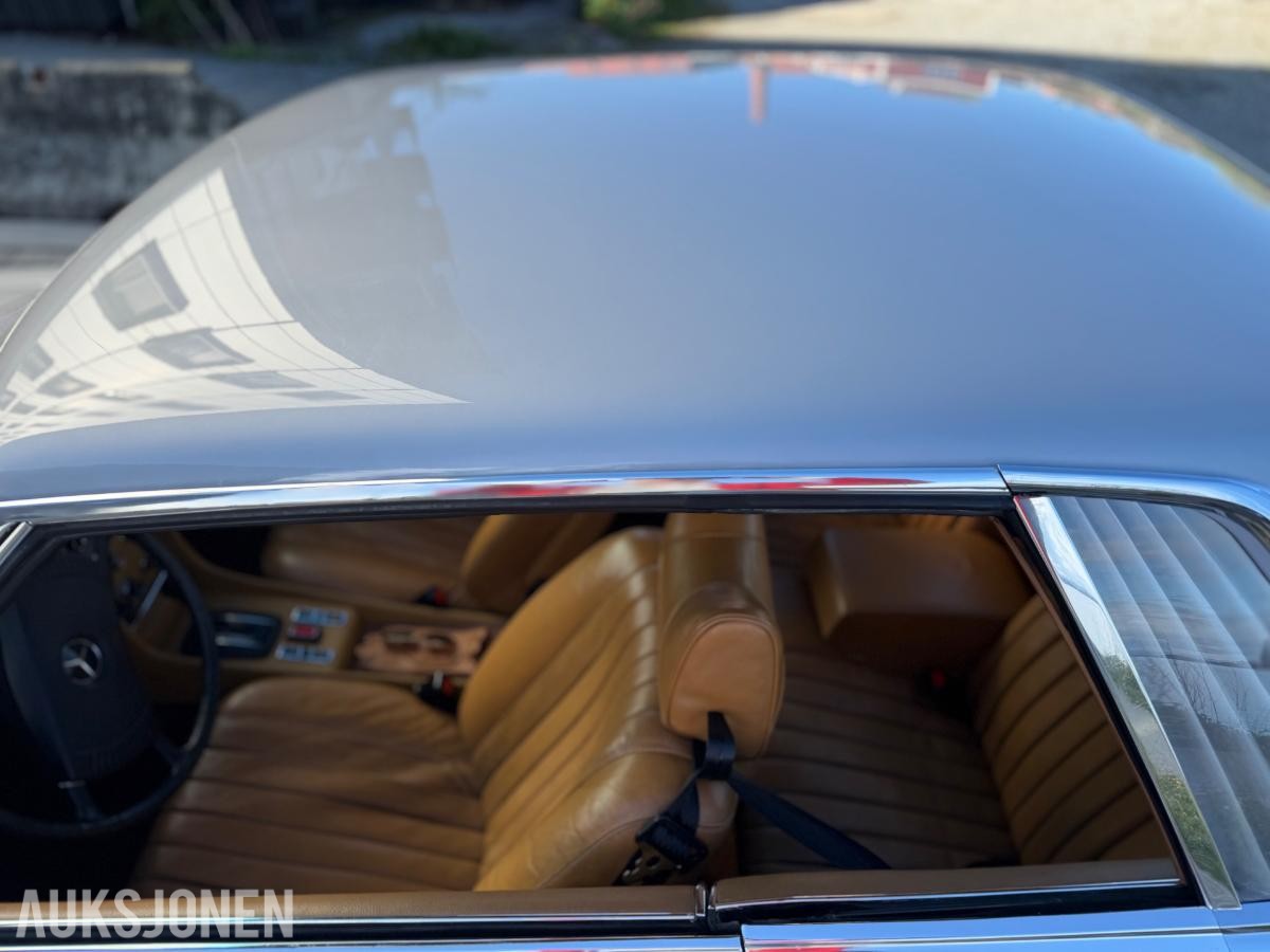 1973 Mercedes-Benz 450 SLC 4.5 V8 224hk AUTOMAT SKINNINTERIØR 135000km