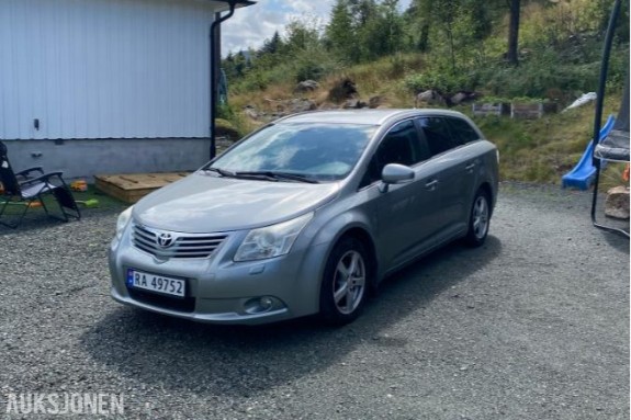 2009 Toyota Avensis 2.0 Diesel 126hk Hengerfeste, EU ok til 06.2027