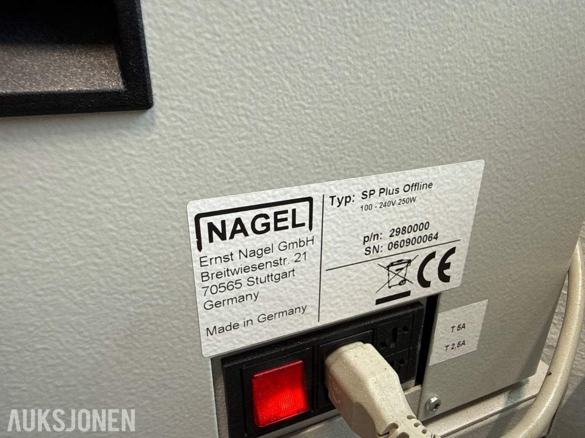 Nagel SP Plus Offline Square Press – brosjyrepresse