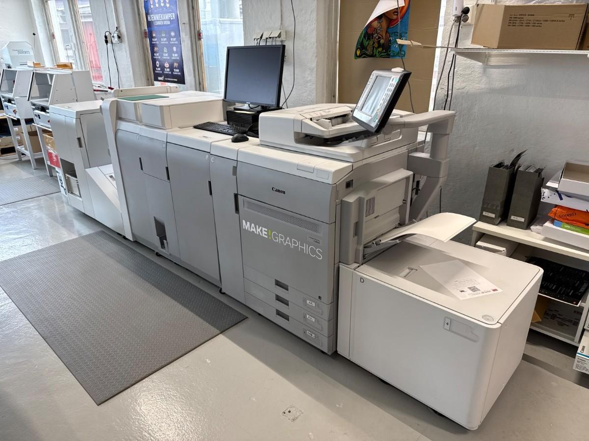 Canon imagePRESS produksjonssystem F163000 med etterbehandling