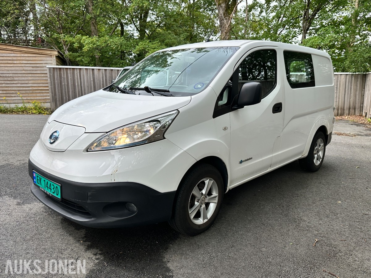 2016 Nissan E-NV200 - nylig EU-godkjent – ca. 140 km rekkevidde, 100088km