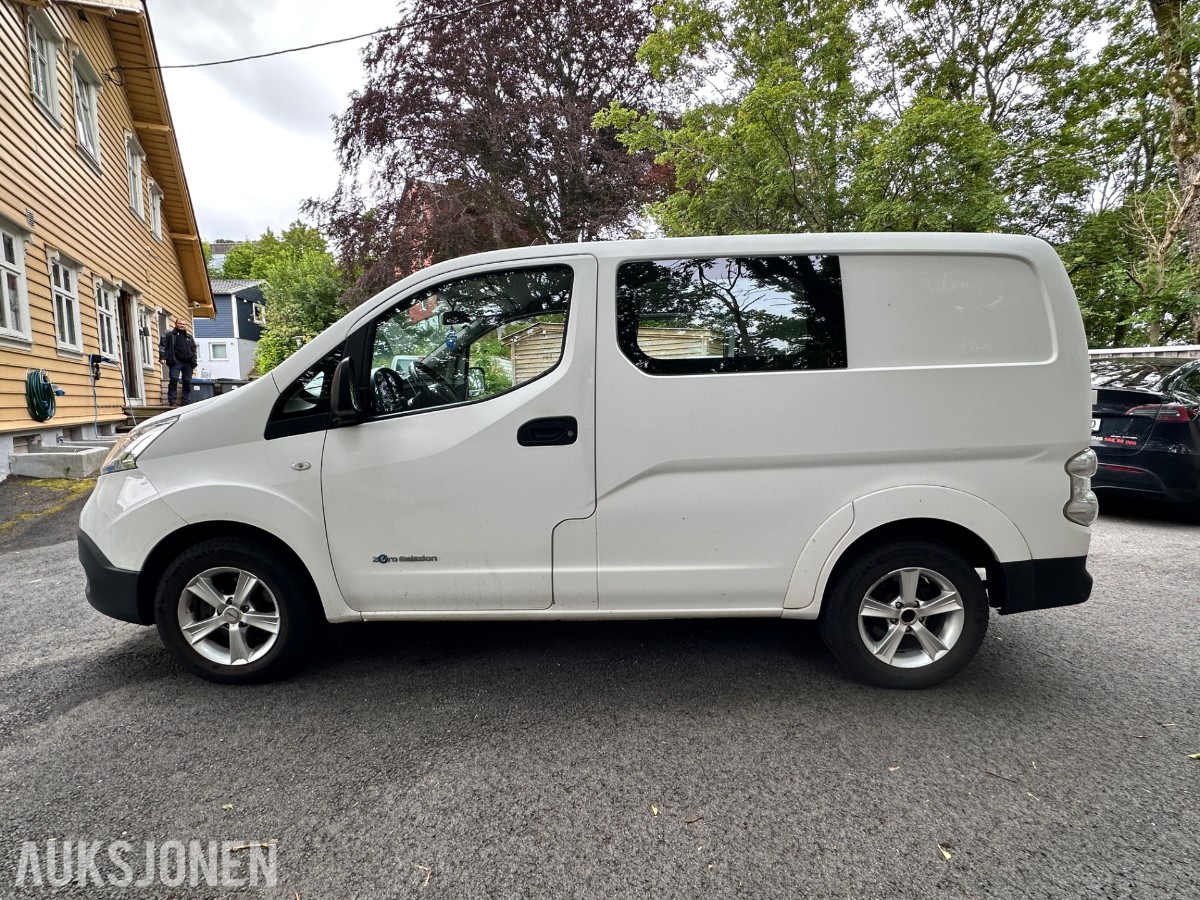 2016 Nissan E-NV200 - nylig EU-godkjent – ca. 140 km rekkevidde, 100088km