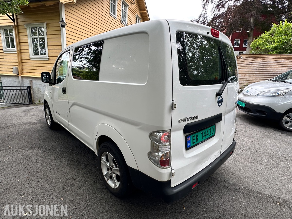 2016 Nissan E-NV200 - nylig EU-godkjent – ca. 140 km rekkevidde, 100088km